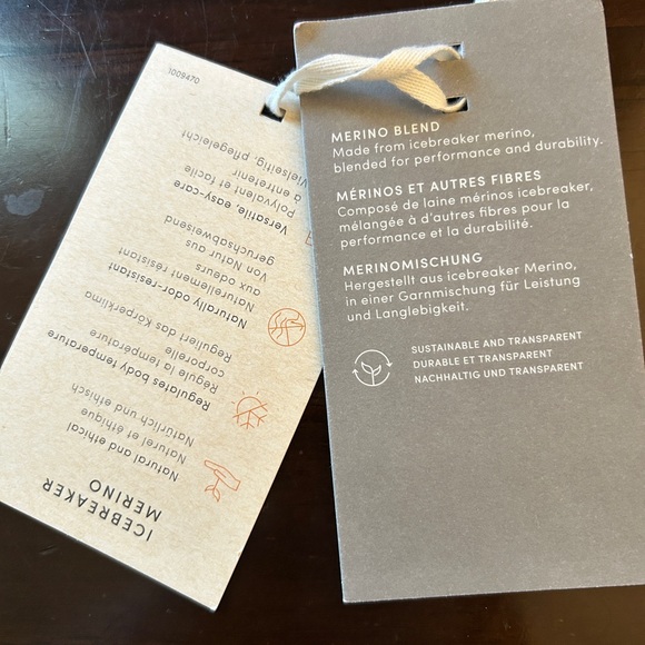 Icebreaker Wool merino Carrigan thick warm sweater jogger Leggings lounge flaw - Picture 5 of 6